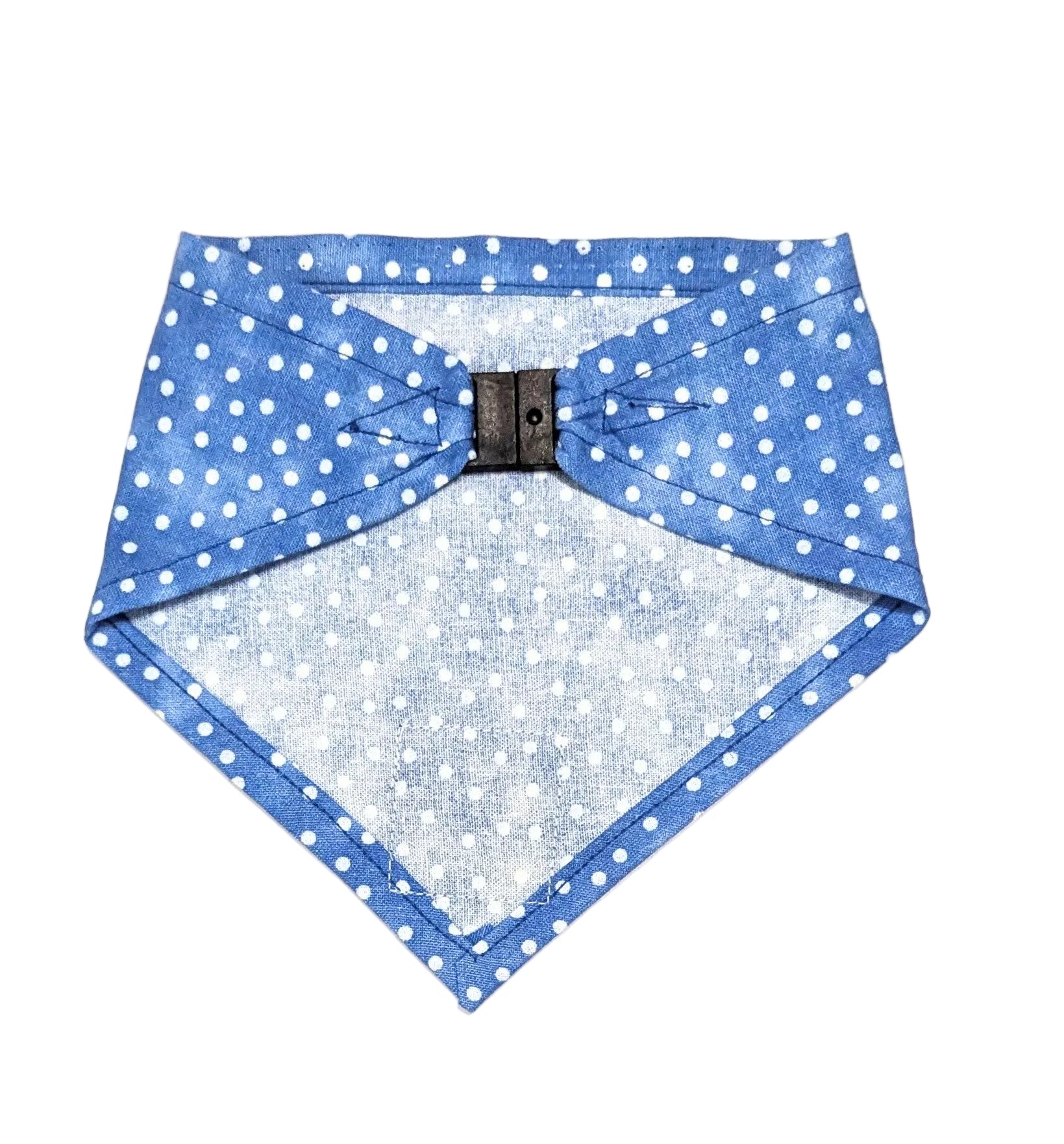 Blue and White Spots