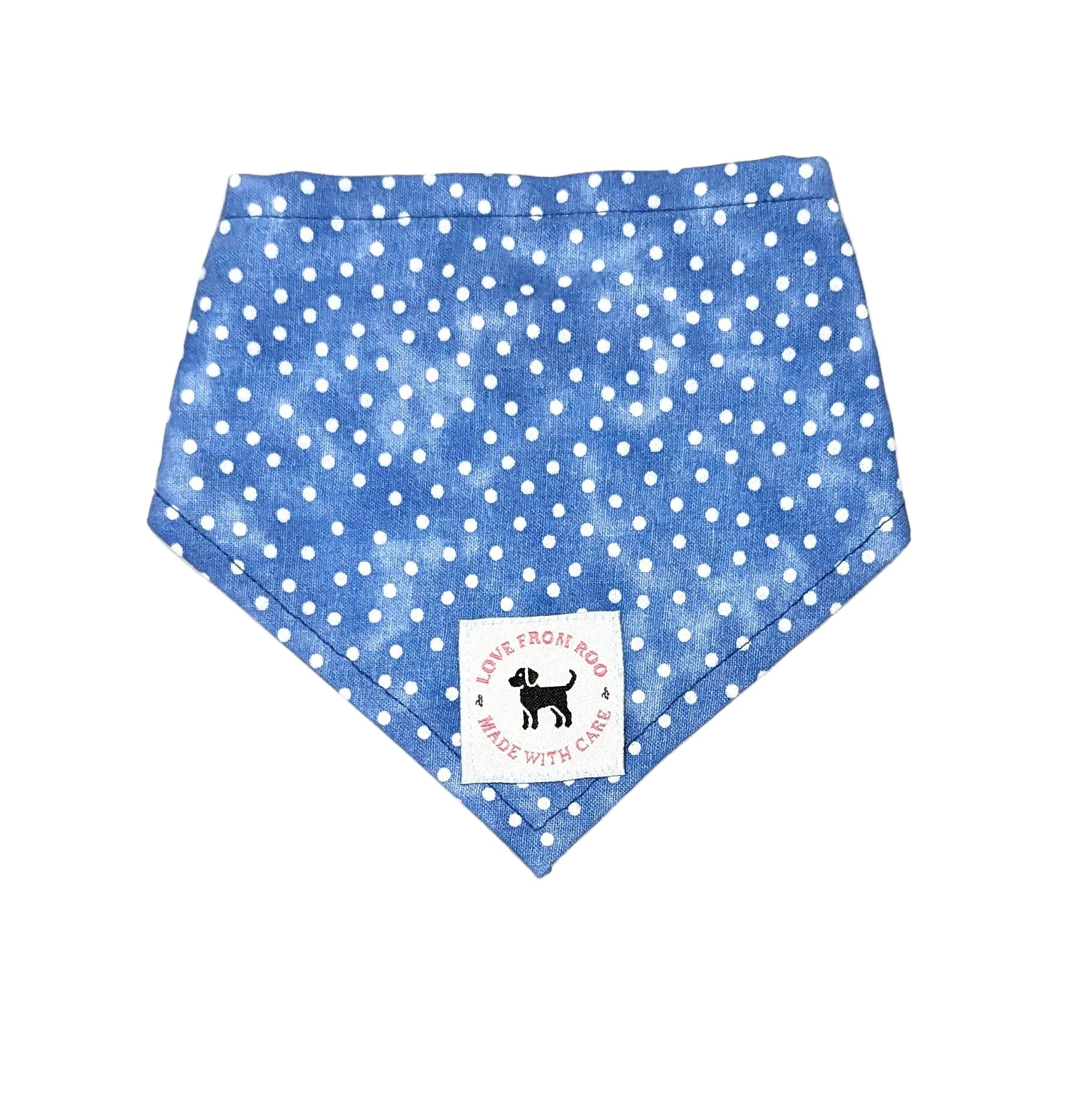 Blue and White Spots